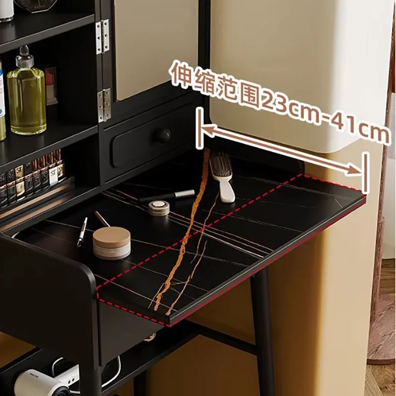 Столик в скандинавском стиле для туалетного столика черный Европейский