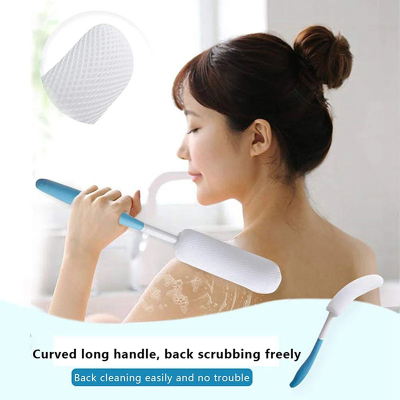 

Back Shower Brush Body Scrubber Rubbing Back Peeling Massage Shower Extended Scrubber Skin Clean Brushes Bathroom Accessories