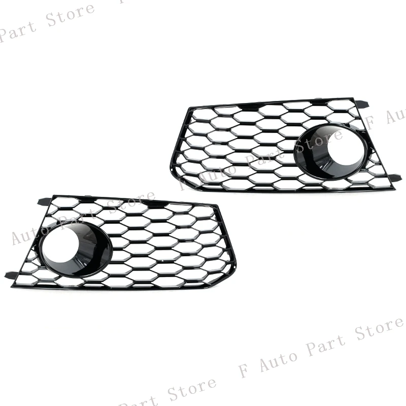 

Для Audi RS6 2011 2012 2013 2014 2015-2018 RS7 2009-2018 передний бампер противотуманная фара решетка крышка рамка молдинг декоративная крышка