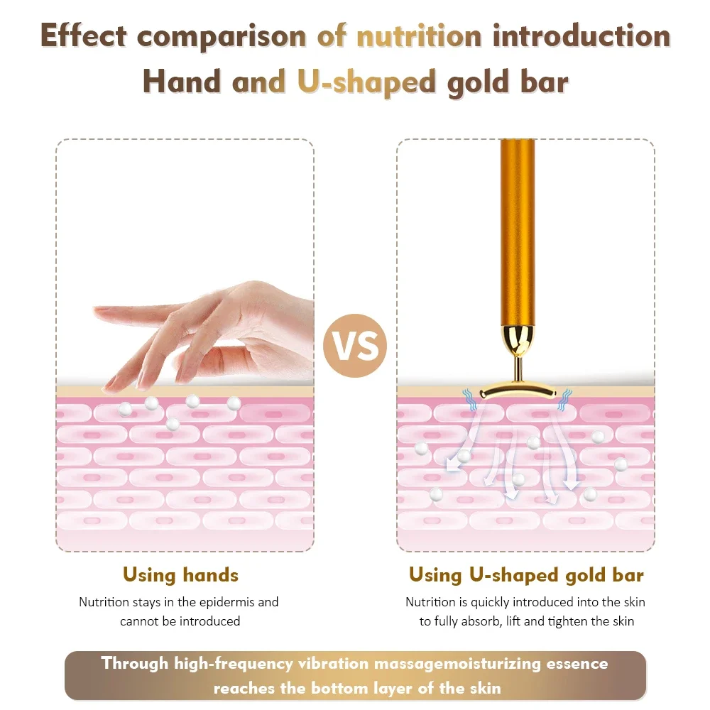 Массажер роликовый вибрирующий для лица 24 к