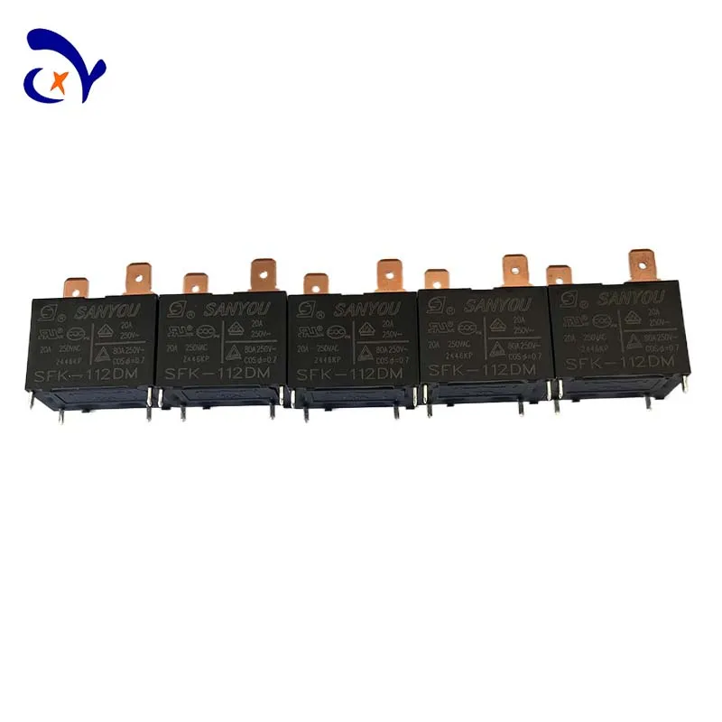 

Реле SanYou SFK-112DM 20A 250VAC 4контактов
