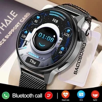 new nfc smart watches mens sport gps track bluetooth call wireless charging heart rate ecg smart watch for samsung huawei xiaomi
