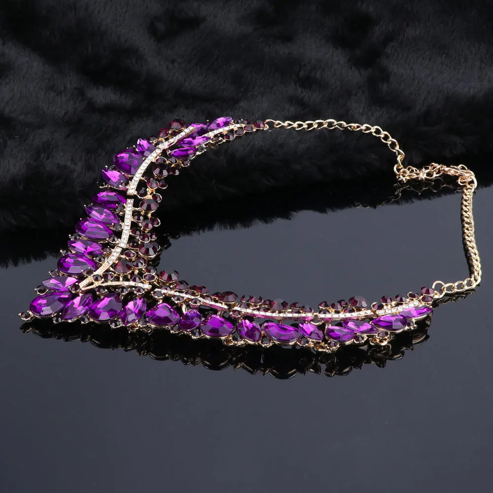 Модные индийские свадебные комплекты ювелирных изделий для невест набор из