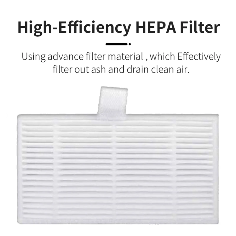 6 шт. запасные части для робота-пылесоса Uwant U200/U200 Pro аксессуары фильтр Hepa