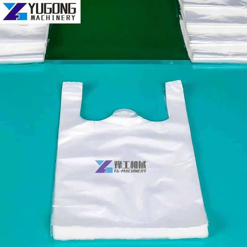 Yugong HDPE LDPE биоразлагаемая тканевая футболка для мусора машина изготовления