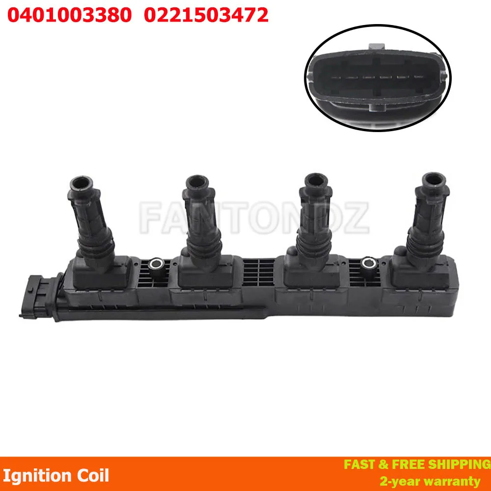 

Катушка зажигания для Opel Astra Agila Corsa, Combo Meriva Tigra Vauxhall 1,2 1,4 0221503472 93177212 24420584 1208020