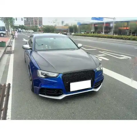 OEM-стиль, капюшон из углеродного волокна для AUDI A5 S5 B8 B8.5 B9 S LINE SPORTBACK 2018 2013 2014 RS5, 100% протестировано хорошо