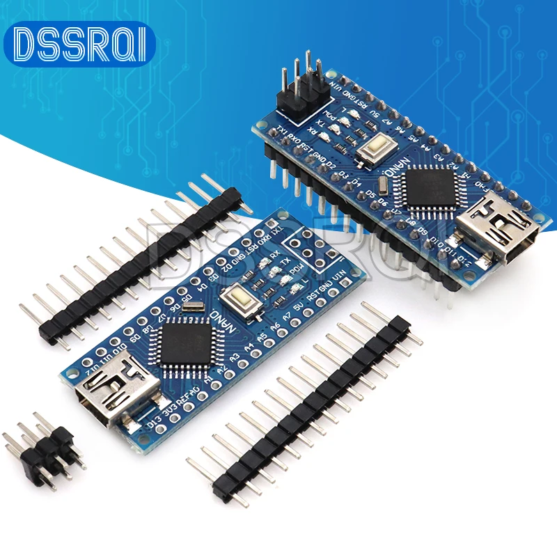 Плата модульная совместимая с контроллером arduino Nano 3 0 Atmega328 макетная плата без USB