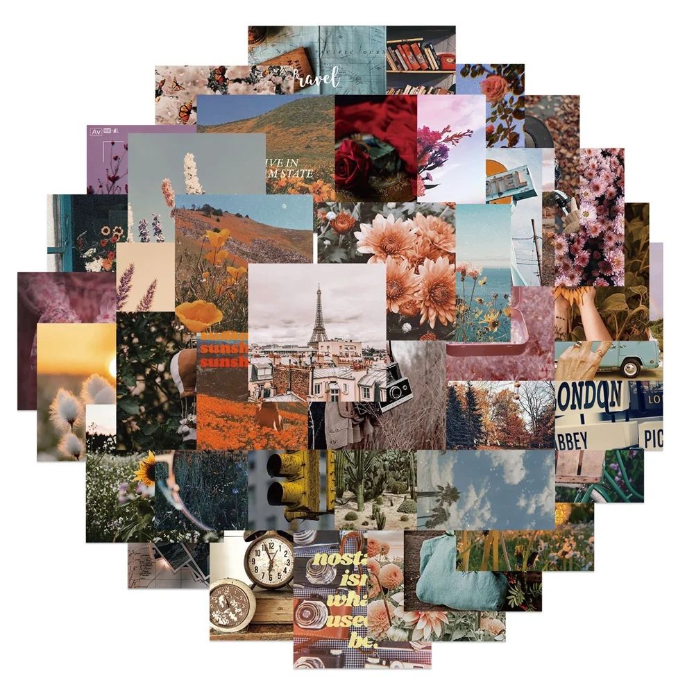 

Стикер граффити в стиле ретро, мультяшная креативная наклейка на стол, компьютер, холодильник, автомобиль, водонепроницаемая наклейка, 10/30/50...