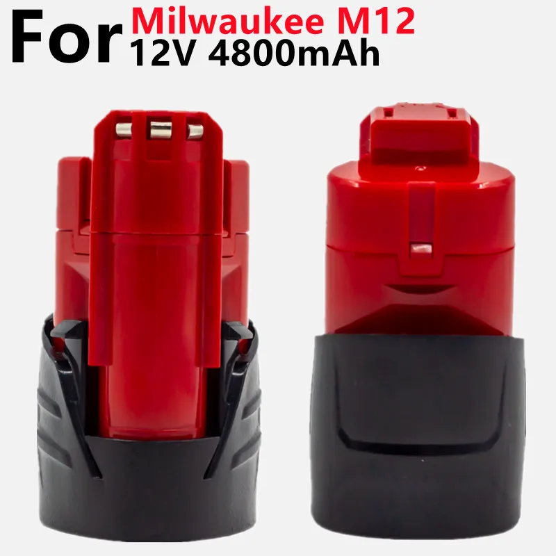 

Аккумуляторная батарея 12 В 2401 Ач li-ion для аккумуляторной дрели Milwaukee M12 48-11-2402 48-11-C12, 3 шт./упаковка