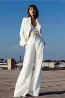 factory customize womens suit new autumn spring suit original design women suits blazer pants two piece set