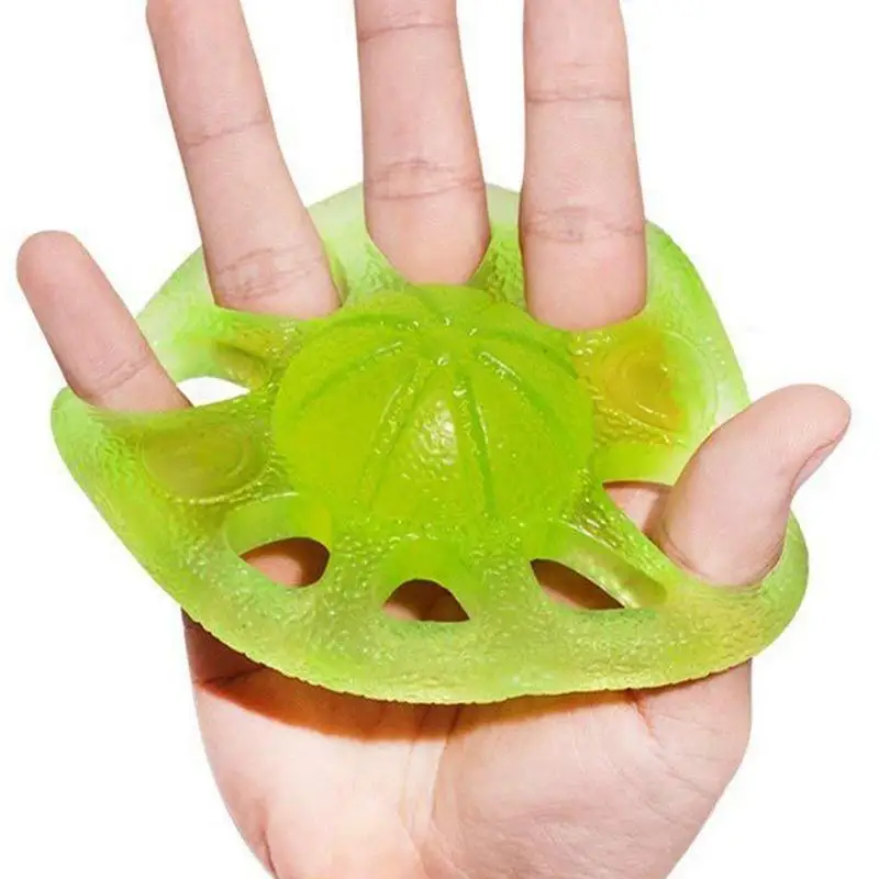 

Soft Finger Exercise Stretcher Silicone Hand Grip Trainer Strengthen Rehabilitation Training To Relieve Wrist For Rock Climbing