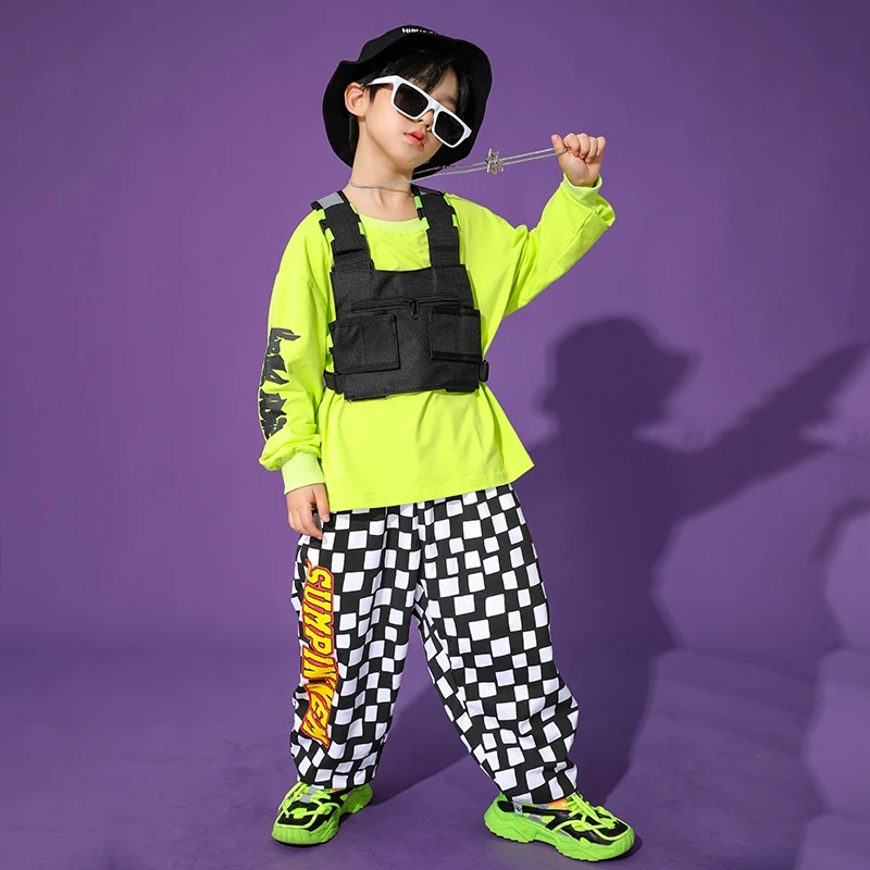 Комплект для мальчиков и девочек из 2 предметов в стиле хип-хоп | Детская одежда