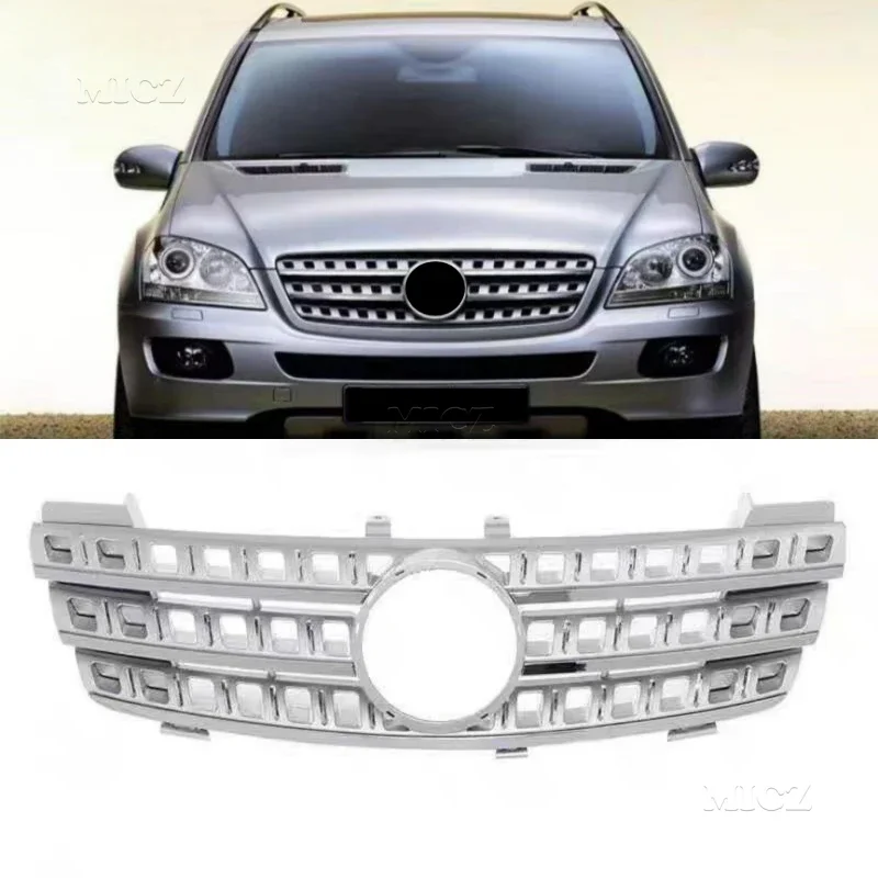 Для Benz ML Class W164 ML300 ML320 ML350 ML400 ML500 ML550 2005-2008 Передний бампер полоса для