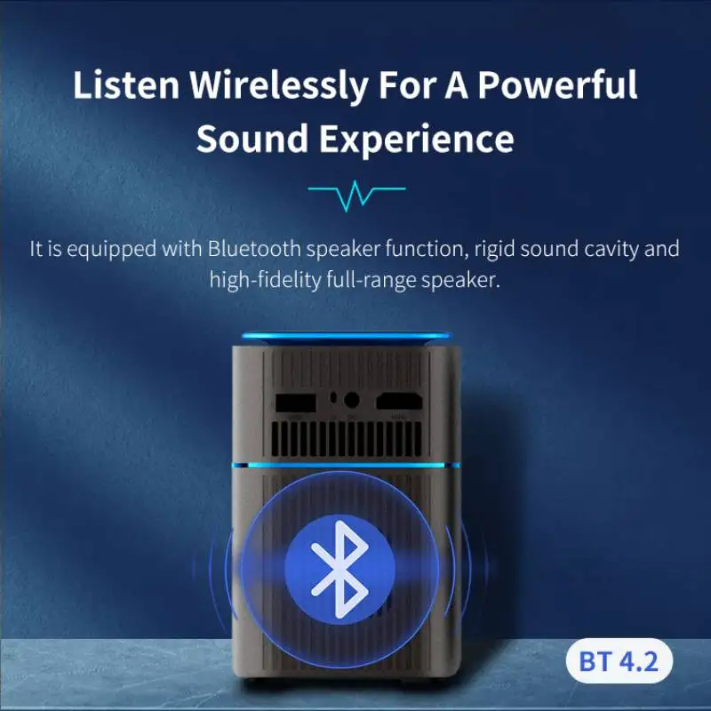 Умный портативный проектор 4K D042Q