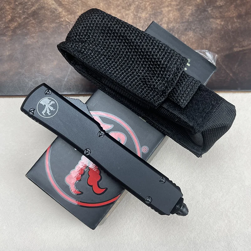 UT85 MICRO ULTRA OTF TECH Нож с черным лезвием алюминиевые EDC тактические карманные ножи для