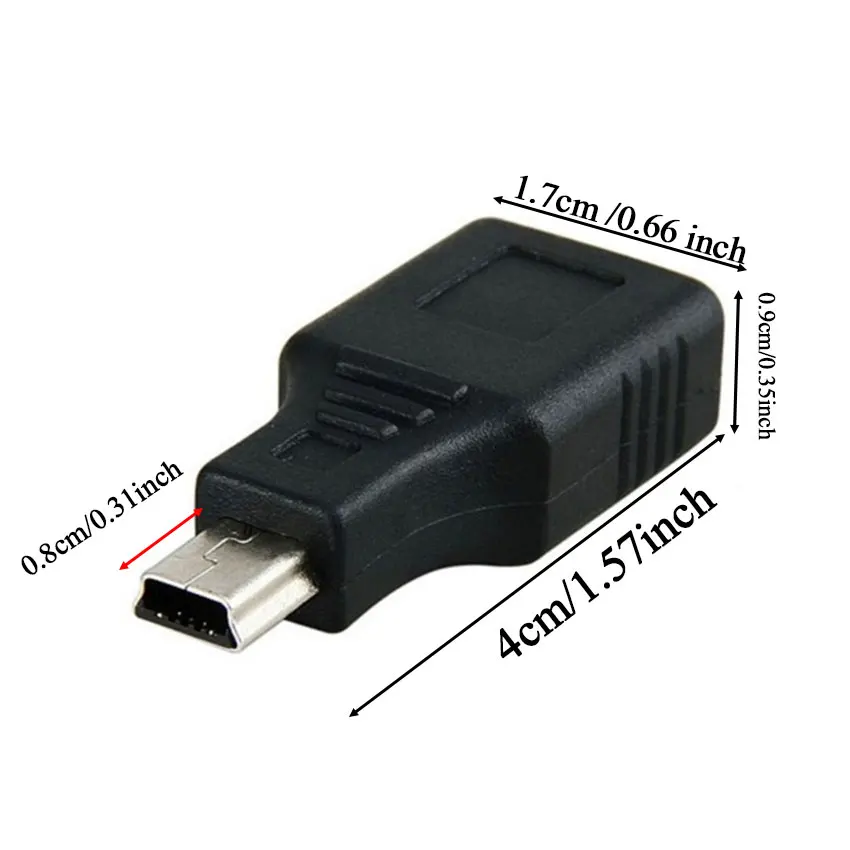 Высокоскоростной Переходник с Mini USB 2 0 A на Micro B