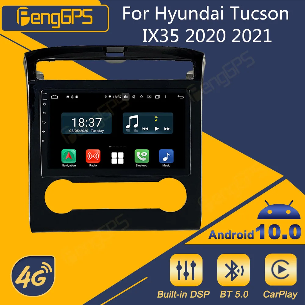 

For Hyundai Tucson IX35 2020 2021 Android Car Radio 2Din Stereo Receiver Autoradio Multimedia Player GPS Navi Head Unit Screen