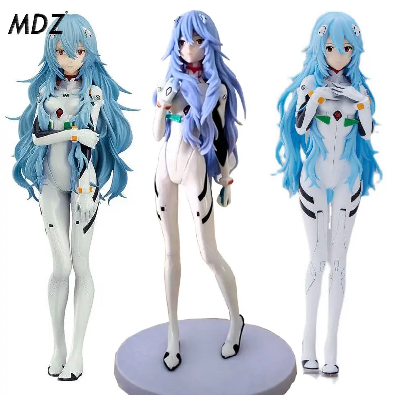 Sexy Long Hair Rei  Action Figures Pvc Model Doll Collectible Children's Toys Gift
