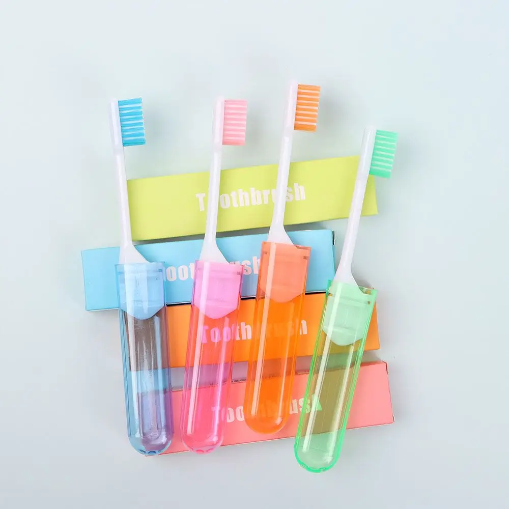 

Portable Folding Toothbrush Useful Travel Camping Outdoor Tooth Brush Business Trip Soft Toothbrush Oral Cleaning Tools