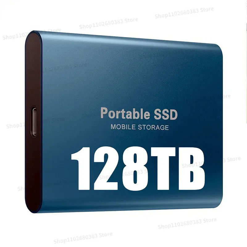 

FOR XIAOMI Portable Solid State Drive 2TB 4TB 8TB 16TB 64TB SSD Mobile Hard Drives 128TB External Storage Decives for Laptop Pc