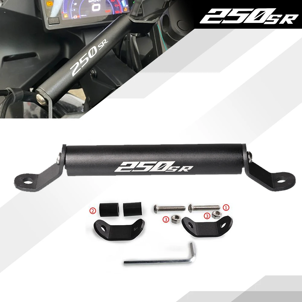 

New GPS Navigation Plate Bracket For CFMOTO 250SR 250 SR 2017-2023 2022 2021 2020 2019 2018 Motorcycle Smart Phone Stand Holder