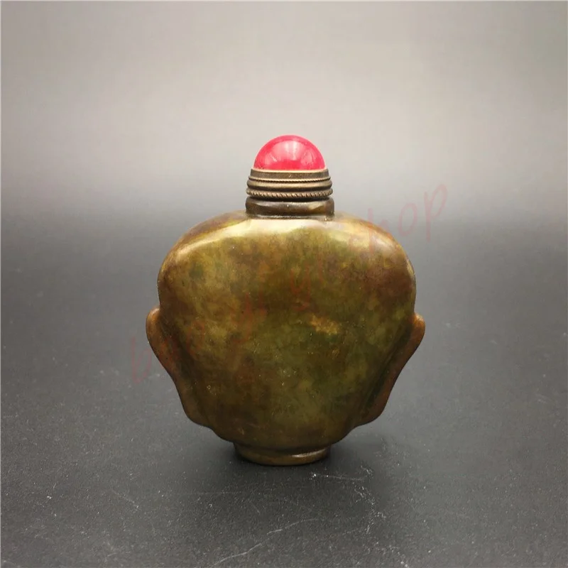 

Nostalgic jade portable snuff bottle / auspicious trinkets / old objects