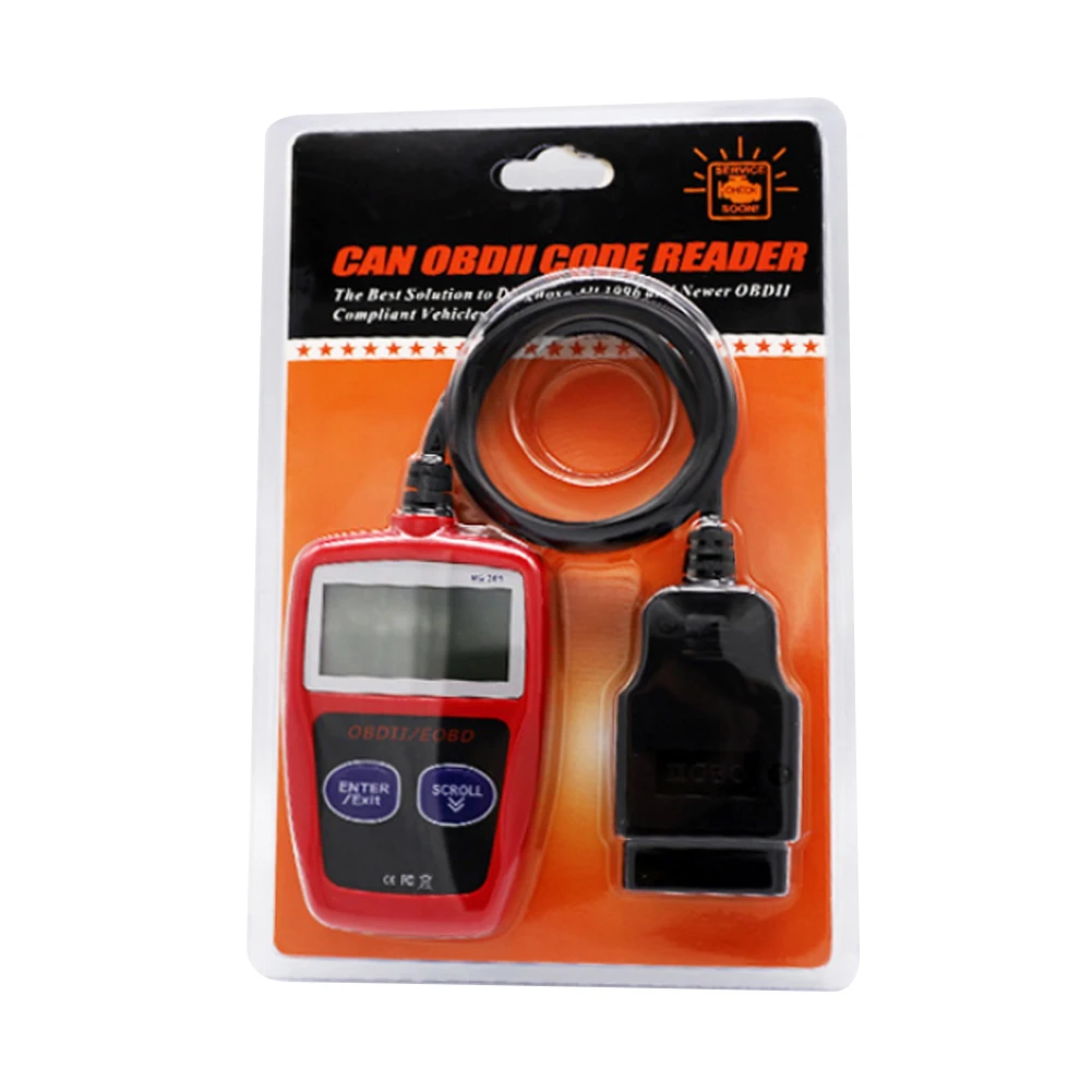 

Считыватель кода автомобиля MS309 CAN BUS OBD2, диагностический инструмент EOBD OBD II MS 309 с разными языками