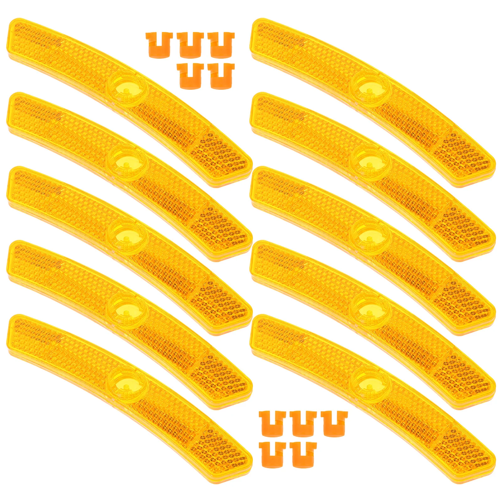 

Bicycle Wheel Spoke Reflectors Reflective Clips Warning Lights Covers Safe Rim Accessories Mtb Road Bike Decoration