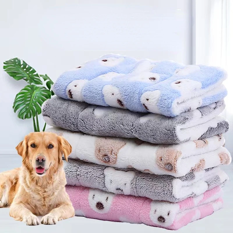 

Одеяло для кошек и собак, супермягкое теплое флисовое фланелевое одеяло для домашних питомцев, отличное Фланелевое покрывало для щенков, ма...