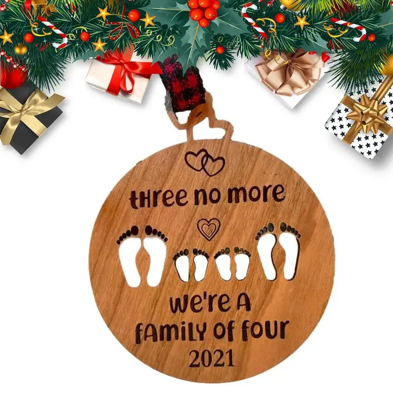 

Подвесной декор для первого рождественского ребенка родителей ног сувенир декор с сердцем целый семейный сувенир