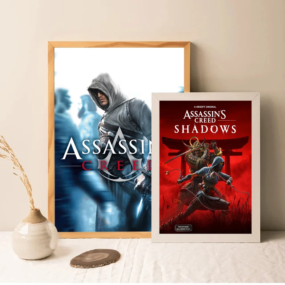 Assassin's Creed Game Высококачественный Винтажный Декор Для Комнаты Настенный