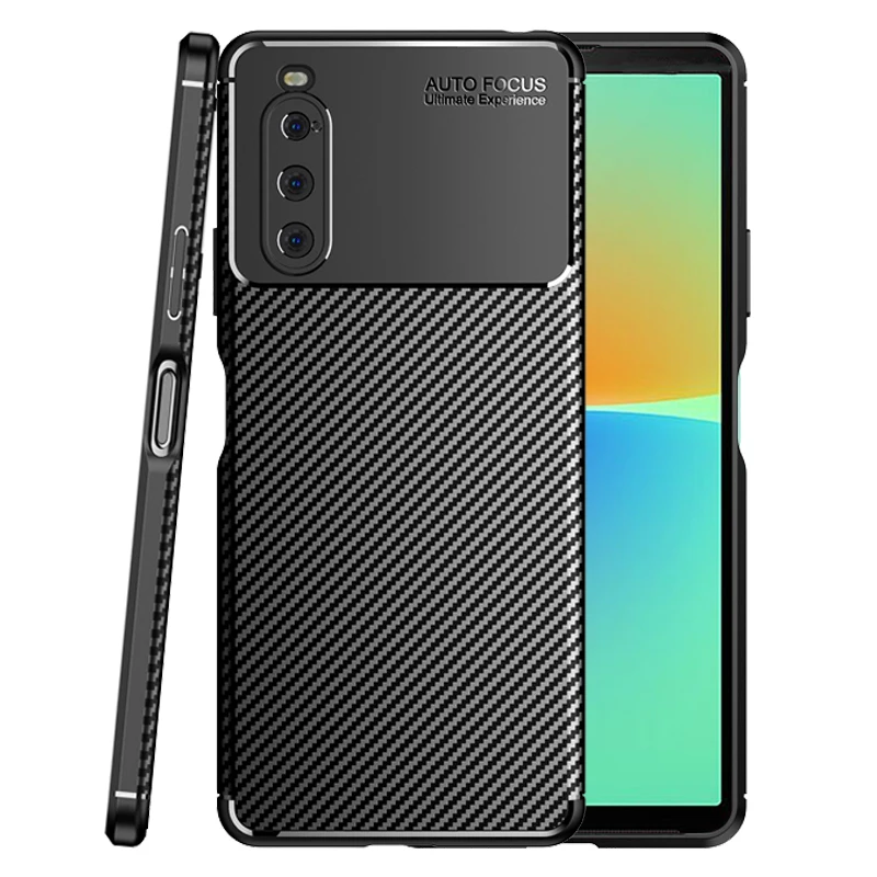 

For Sony Xperia 10 IV Case Cover For Sony Xperia 1 10 IV Capas New Bumper Shockproof TPU Soft Cover For Sony Xperia 10 IV Fundas