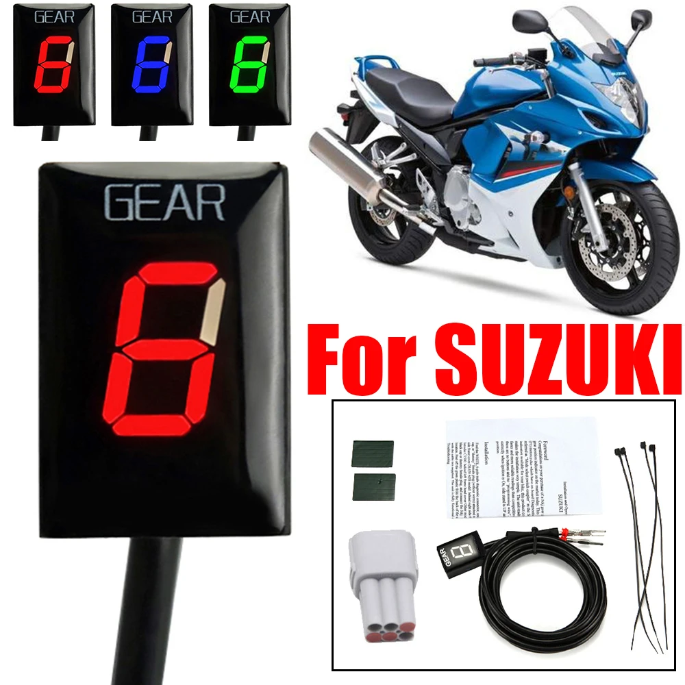 Индикатор отображения мотоцикла для Suzuki GSX1400 GSX-R600 DL650 DL1000 V-открытый GSF650 Bandit VZR1800