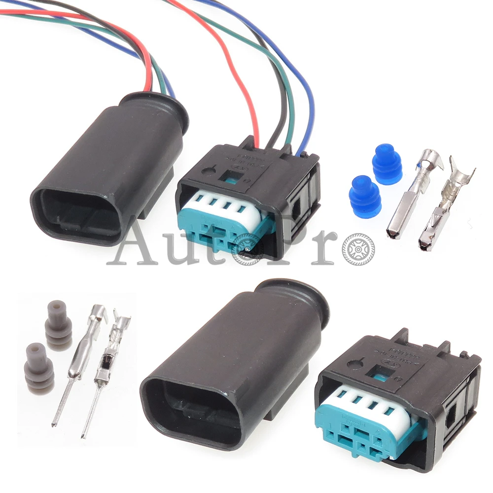 

1 Set 4 Hole 1-967584-1 968399-1 Automobile Turn Light Sealed Socket Car Taillight Plug For BMW 1-967640-1 8E0971934