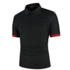 Men Polo Men Shirt Short Sleeve Polo Shirt Contrast Color Polo New Clothing Summer Streetwear Casual Fashion Men tops 3