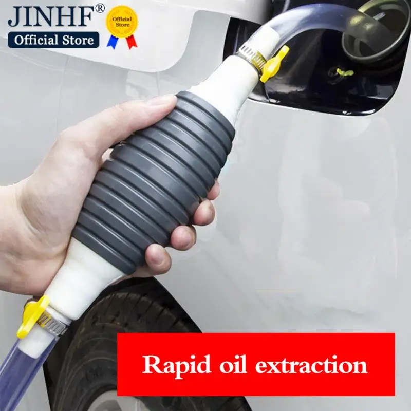 

Ручной топливный насос 1/1.5 м, автомобильный топливный бак, присоска для перекачки масла, автомобильный топливный насос, ручной насос без Кла...