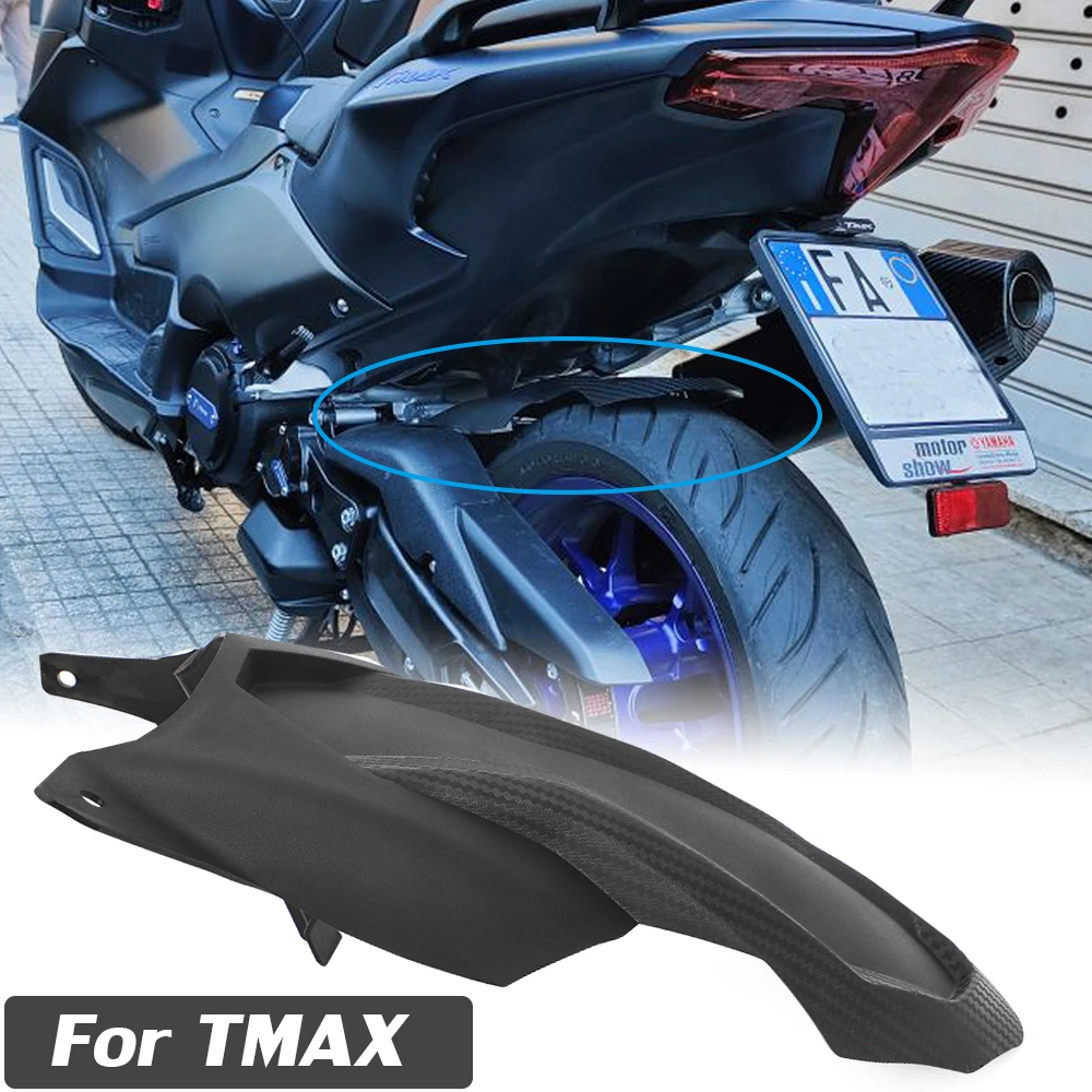 

For Yamaha TMAX 560 Mudguard Fender Rear Wheel Hugger Cover Splash Guard TMAX560 T-MAX Tmax 530 TMAX530 2017-2020 2021 2022 2023