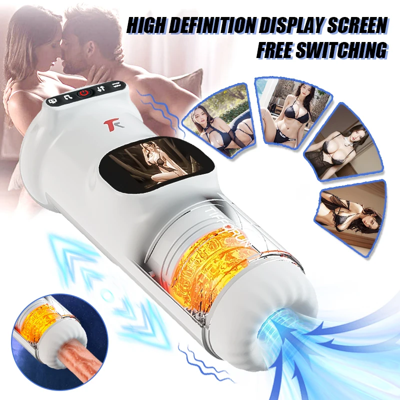 Yeain 9-частотный Телескопический Вибрационный Перезаряжаемый Мастурбатор