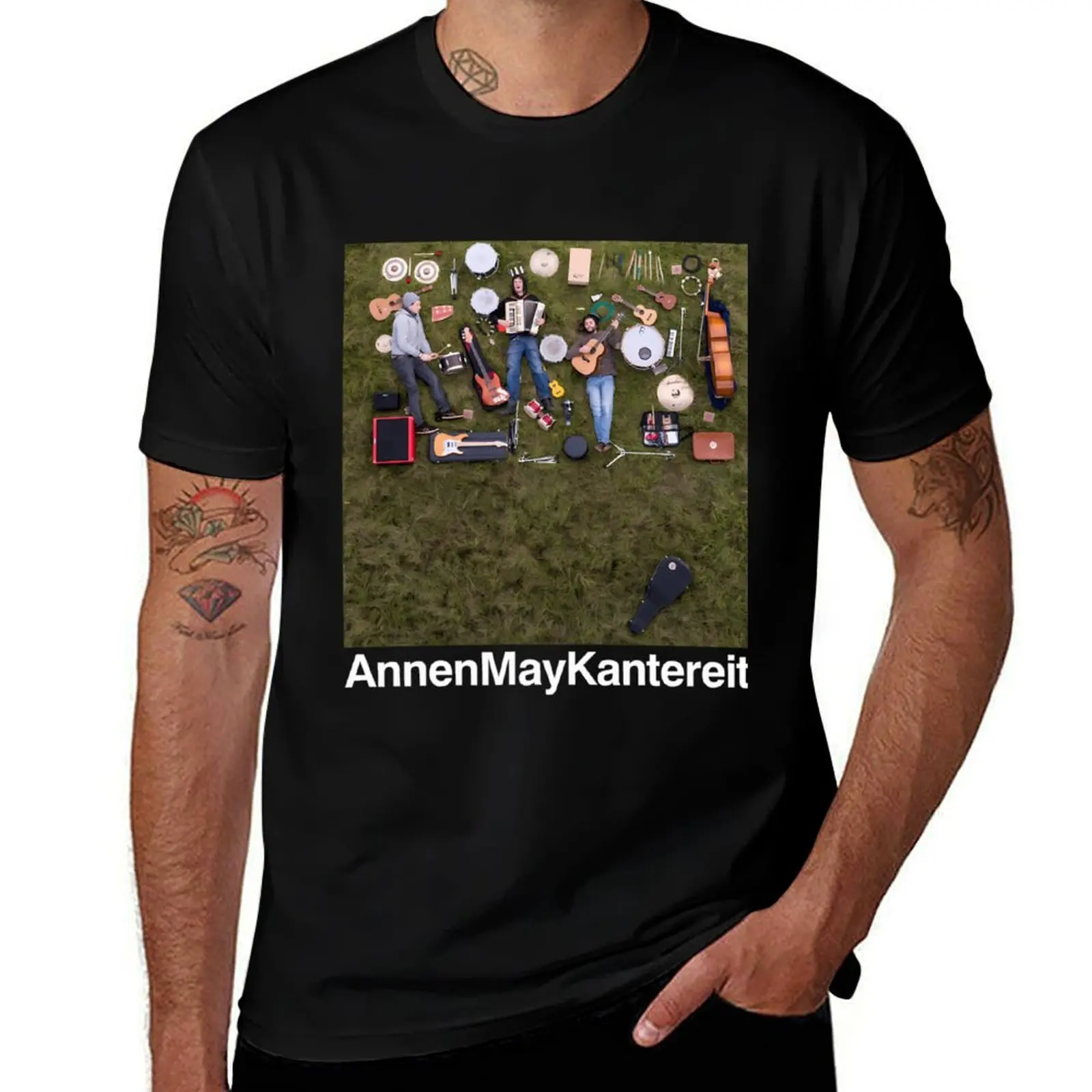 Фото Футболка ANNENMAYKANTEREIT BAND с модным принтом №1