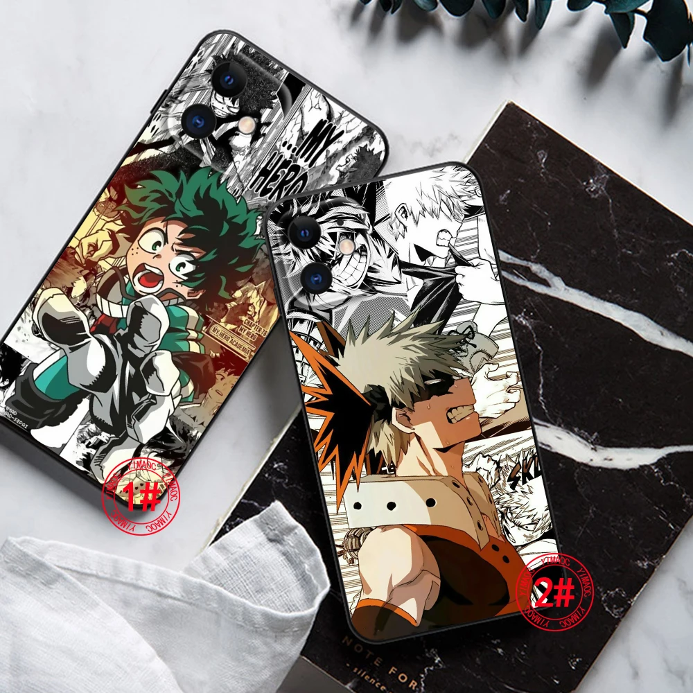 16YIU art my hero academia Мягкий чехол для Redmi Note 11 11S 10 10T Pro Max 10S 9T 9 9S 8 8T 7 Xiaomi Mi 11I 12 12X