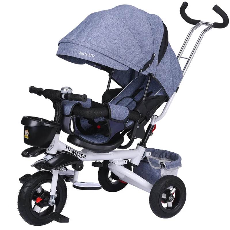 Tricycles for Children Portable Folding Bebe Bik Baby Car Children's Bicycles Three Wheels 1-6 Years Old Baby Stroller Gifts