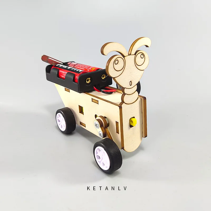 DIY бионический рептилий Робот Модель STEM Kit дети технология наука игрушки