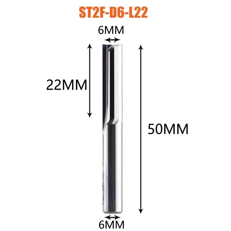 Dreanique 1 шт. две прямые канавки 1 мм-12 мм твердосплавная фреза для фрезерования древесины гравировка долбежная фреза