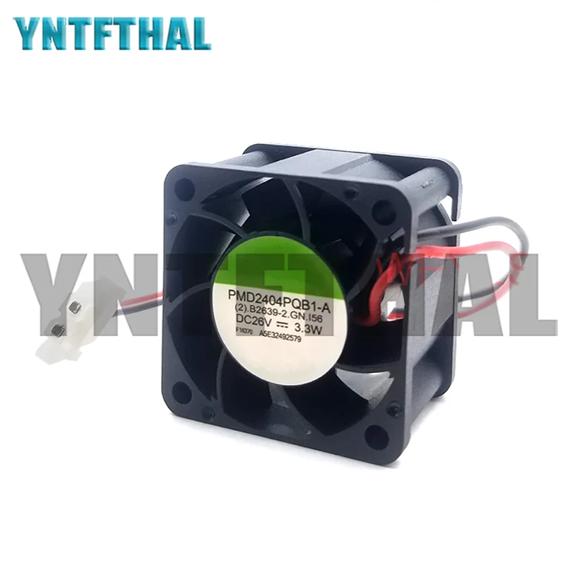 Оригинал для нового вентилятора, 2 PMD2404PQB1-A DC26V 3,3 W SUNON 404028 мм