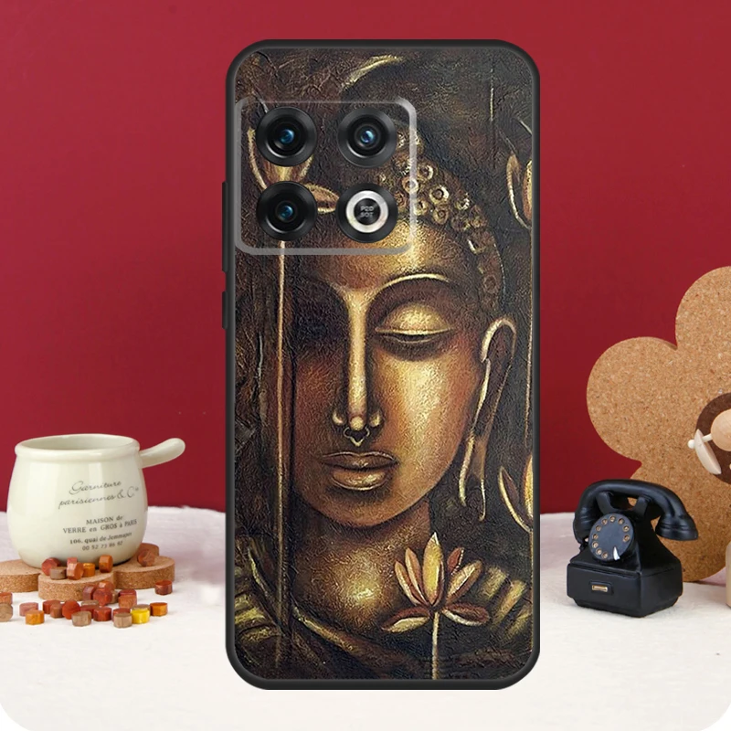 Buddhism Sakyamuni Buddha ZEN Silicone Phone Case For Oneplus Ace 10R 9 R 8T Nord 2 T Cover One Plus 10 Pro soft case