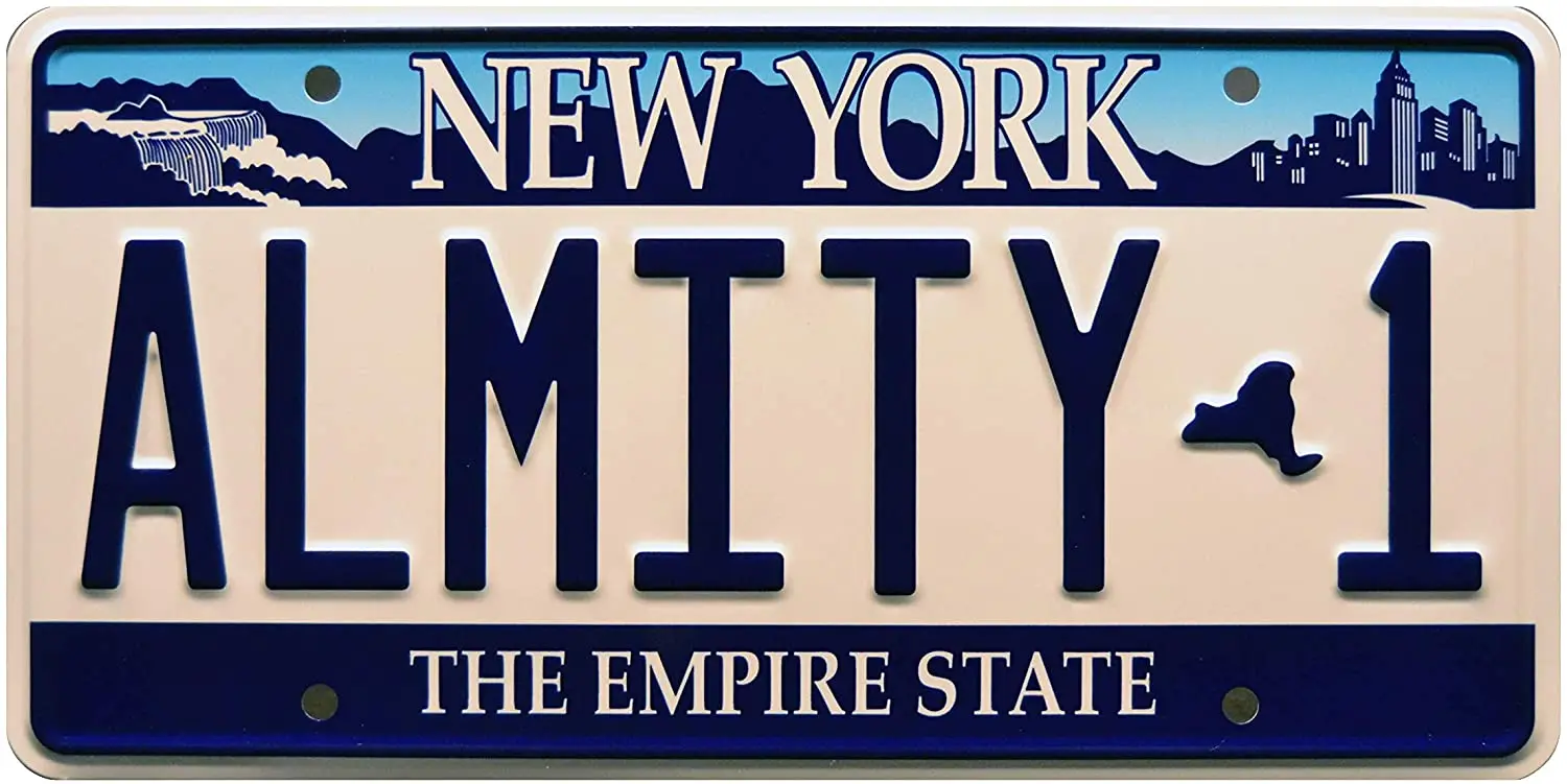 

Bruce Almighty | ALMITY1 | Metal License Plate 1