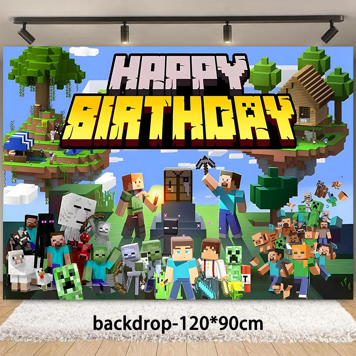 

Зелёный игровой набор для детского праздника Pi & XELS World