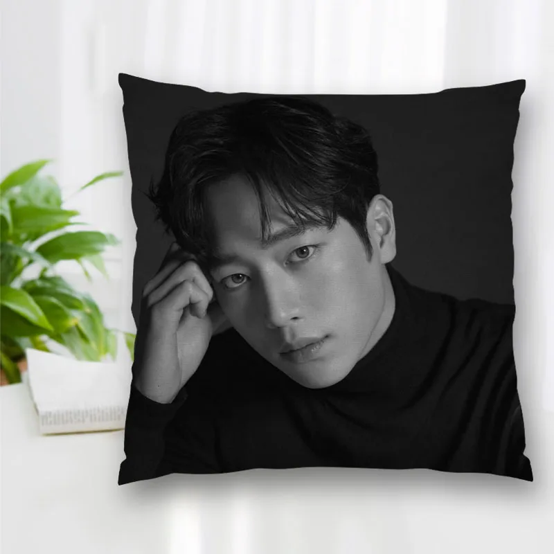 

High Quality Custom Seo Kang Joon Actor Square Pillowcase Zippered Bedroom Home Pillow Cover Case 20X20cm 35X35cm 45x45cm