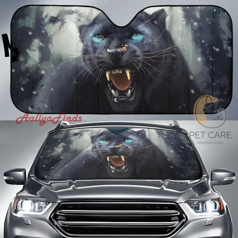 

Black Panther Auto Sun Shades Amazing Best Gift Ideas 2022